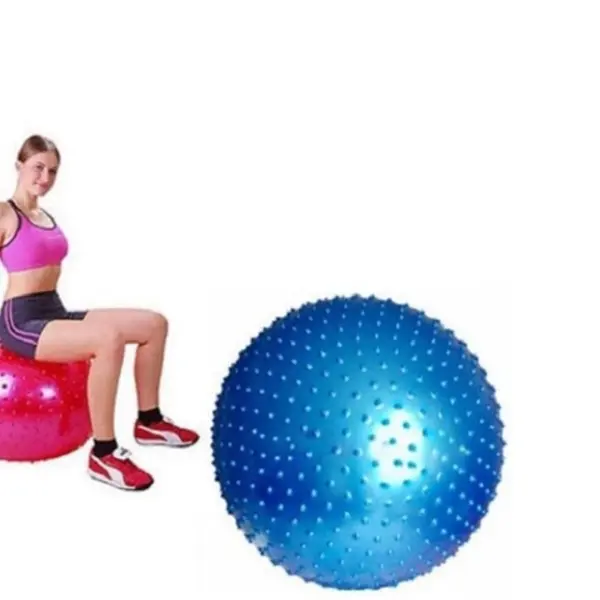 توپ جیم بال خاردار JOEREX کد MF-078 قطر 75 سانتی متر 2 توپ جیم بال خاردار JOEREX کد MF-078 قطر 75 سانتی متر