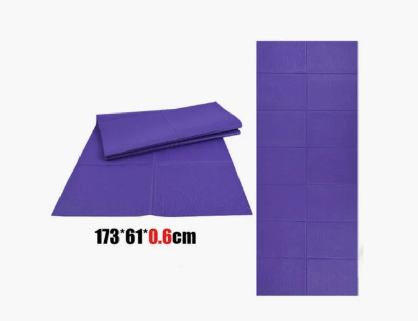 مت یوگا و پیلاتس PVC تاشو 4 میلی متری 2 مت یوگا و پیلاتس PVC تاشو 4 میلی متری