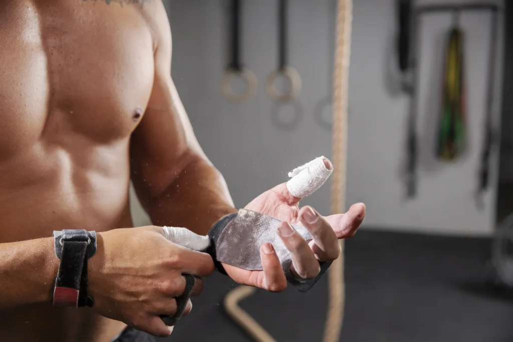 کف بند بدنسازی 3 انگشتی هندگریپ 3 کف بند بدنسازی 3 انگشتی هندگریپ