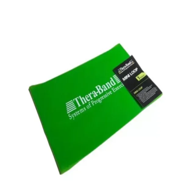 مینی لوپ تراباند Theraband عرض 15 سانت سبز 2 مینی لوپ تراباند Theraband عرض 15 سانت سبز
