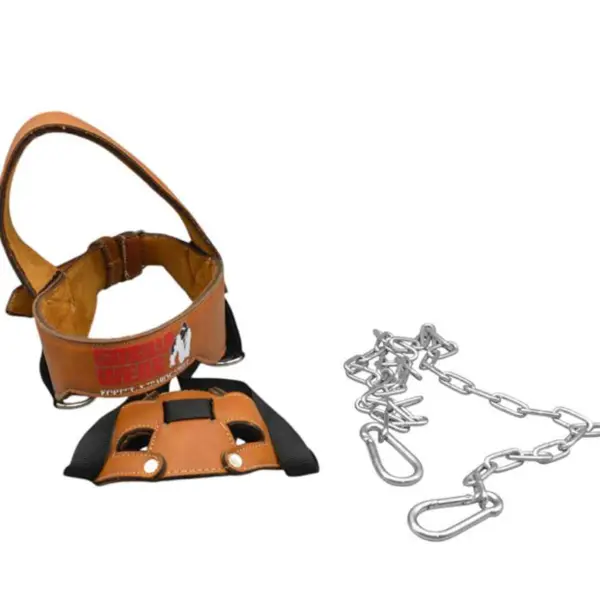 تسمه گردن چرمی گوریل